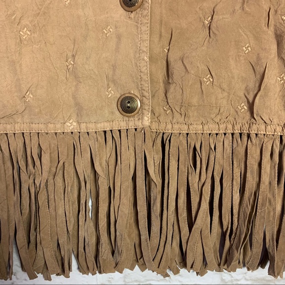 Action Wear Vintage Fringe Western Vest Pants Set - Picture 6 of 14